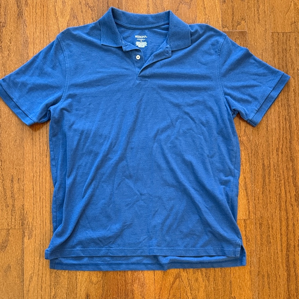 Merona Classic Blue Polo Shirt